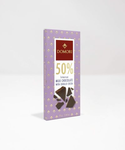Ciocolată cu lapte 50% Criollo - 75g
