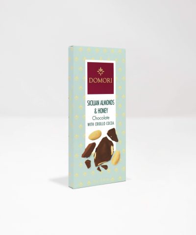 Ciocolată cu migdale și miere - 75g