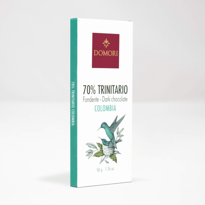 Ciocolată neagră Trinitario Columbia 70% - 50g