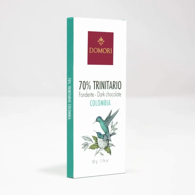 Ciocolată neagră Trinitario Columbia 70% - 50g